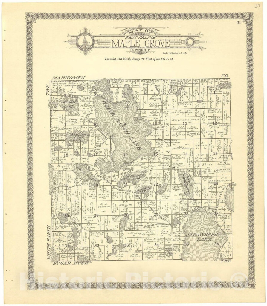 Becker County Maps Vrogue co