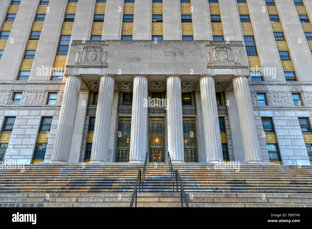 Bronx County Courthouse Also Known As The Mario Merola Building Is A 