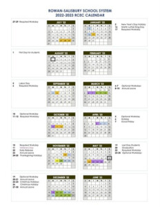 CALENDARS SCHEDULE CALENDAR