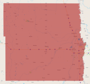 Cass County North Dakota Digital Zip Code Map Vrogue co