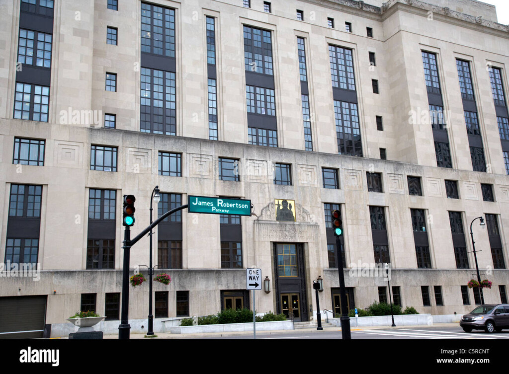 Davidson County Criminal Court And Jail On James Robertson Parkway 