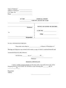 Divorce Without Children Petition Pima County Superior Court Form