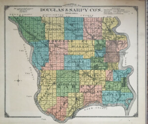 Douglas County Nebraska Map