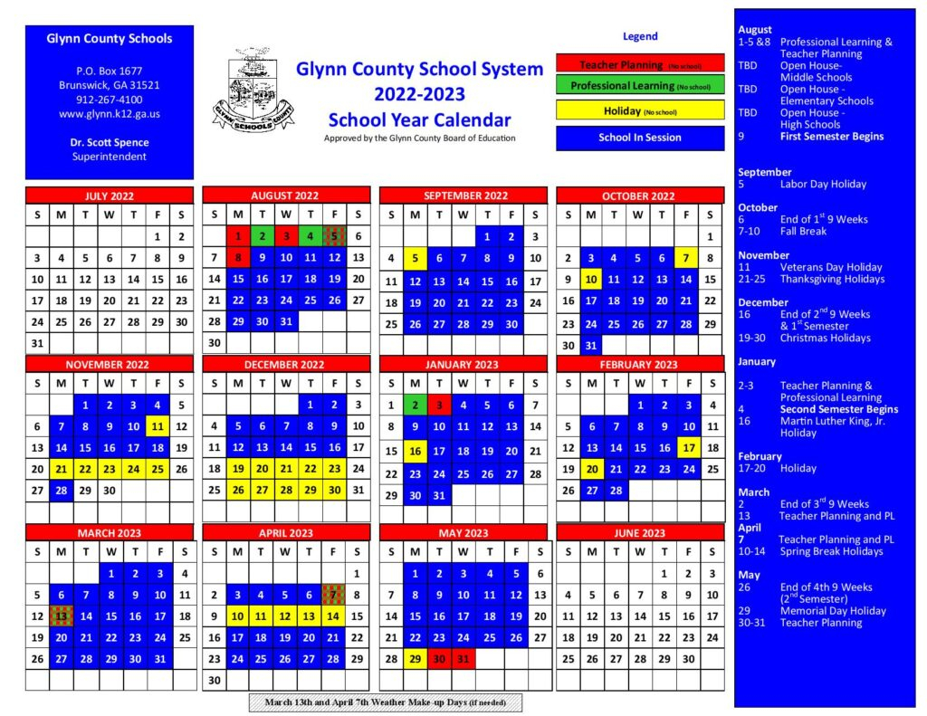 Glynn County School Schedule 2024 2025 F1 2024 Schedule