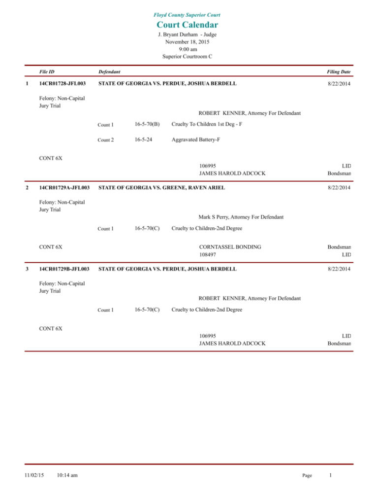 How Do I Find District And Superior Court Calendars C Vrogue co