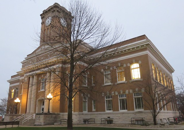 Jackson County Courthouse Brownstown Indiana A Photo On Flickriver