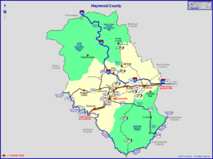 Map Of Haywood County Nc Middle East Political Map