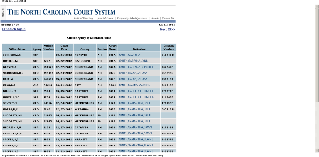 Mecklenburg County Court Calendar Lura Sisile