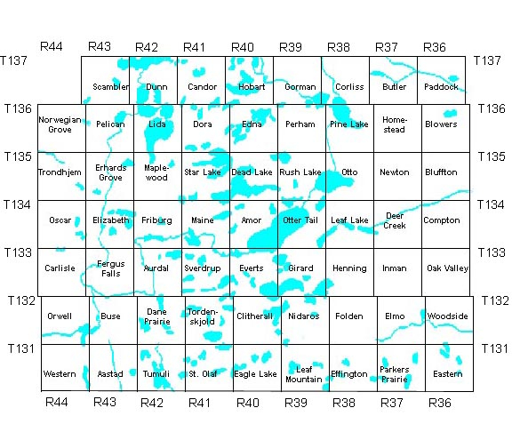 Otter Tail County Plat Map Calendar 2024