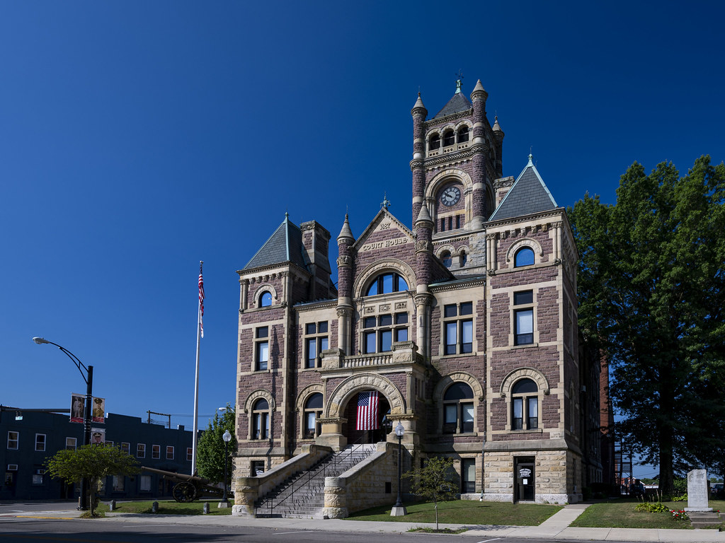 Perry County Courthouse New Lexington Ohio David Dingwell Flickr