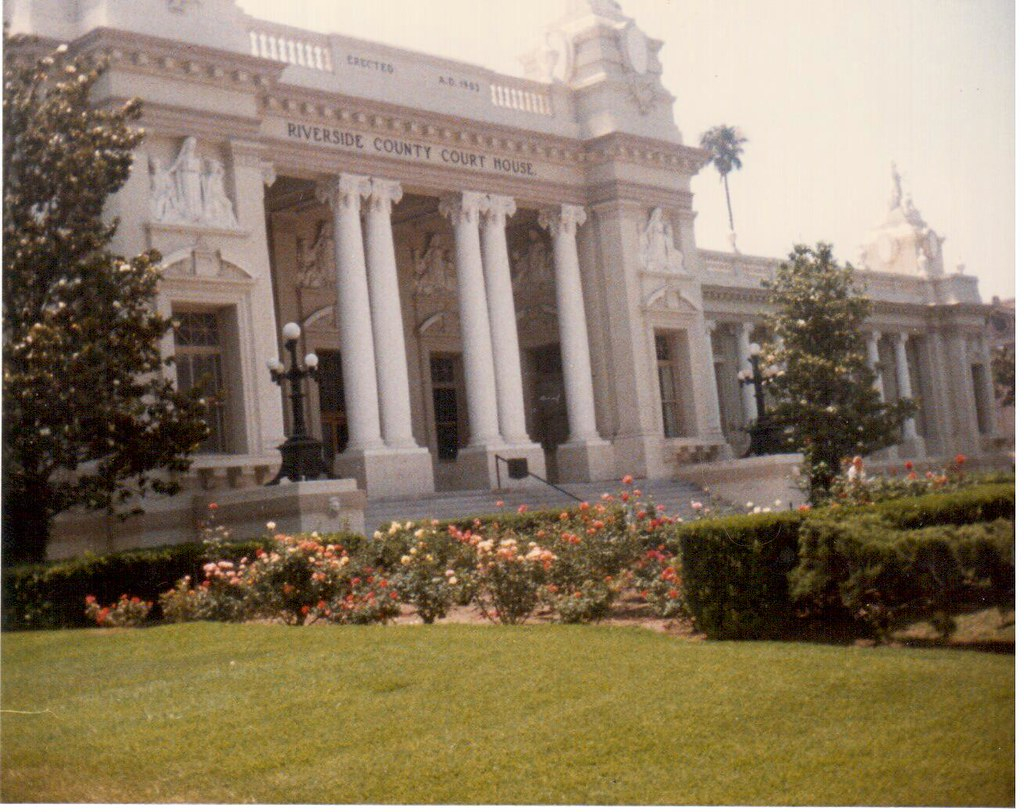 Riverside County Court House June 1986 My Dad Took This Flickr