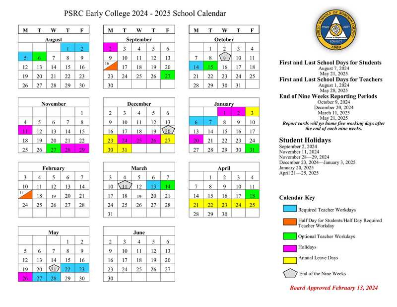 Robeson County School Calendar 2025 2025 2025 26 Sile Christen