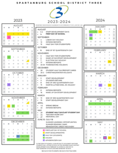 Spartanburg County School District 7 Calendar A Comprehensive Guide