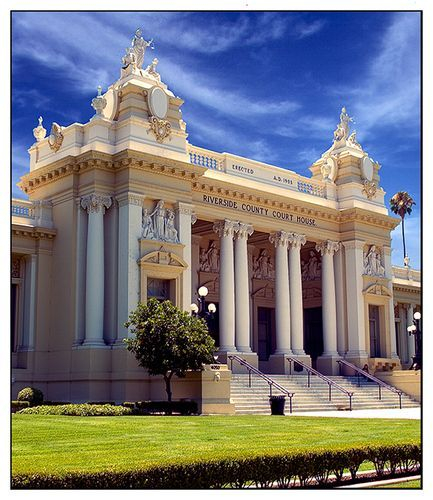 The Court House Riverside County California Riverside California 