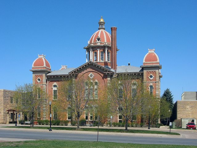 The Historic Dakota County Courthouse In Downtown Hastings Minnesota 