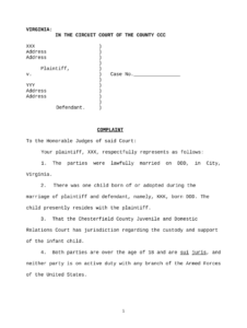 Virginia Divorce Sample Form Fill Out And Sign Printa Vrogue co